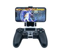 Mcbazel Smart Phone Clip Holder Mount Stand para PS4 / PS4 Slim / PS4 Pro Controller Negro