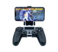 Mcbazel Smart Phone Clip Holder Mount Stand para PS4 / PS4 Slim / PS4 Pro Controller Negro