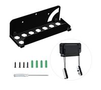 Mcbazel Soporte NS Switch/Switch OLED Pared Base Pared con Juego de Tornillos y Destornillador -Negro，No Compatible Switch 2