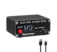 Mcbazel Surecom SW-28HF 1.5MHz-60MHz 120W Mini V.S.W.R. y Medidor de Potencia