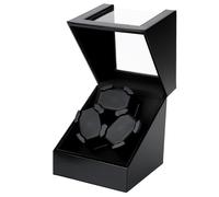 Mcbazel Watch Winder,Caja para Reloj Automático Individual de Lujo con Motor Silencioso, 2 Modos de Rotación, Caja de Cuero para Relojes Mecánicos, Expositor de Colección, Regalo Ideal.