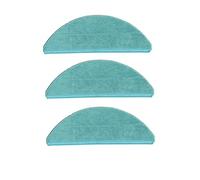 McbeAn Accesorios compatibles con Cecotec Compatible con Conga 8090 Ultra paños de mopa Filtro Hepa Cepillo Lateral Piezas de aspiradora robótica(3 pcs mop)
