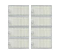 McbeAn Compatible con Cecotec Compatible con Conga 4090 4490 4690 5090 5490 6090 Robot Aspirador Cepillo de Rodillo Suave Filtro Hepa Fregona Piezas de Tela Accesorios(Set9)