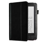 MCBEAN Funda para Kindle Touch D01200 de 6 Pulgadas (Modelo Antiguo 2012 2011), Funda Protectora de Cuero PU magnético (Color : Black)