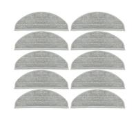 McbeAn Mop Rags Cloth Compatible con Cecotec Compatible con Conga 8090 Ultra / 9090 AI Robot Aspirador Reemplazo Almohadillas Lavables Piezas Accesorios(10pcs)