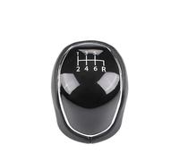 MCBEAN Pomo de Cambios para Ford Mondeo Mk4 y Galaxy MK2, Negro, Metal o Plástico, Perilla, Modern, Acero inoxidable