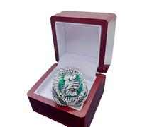 MCBEAN Réplica Anillo Campeón Eagles 2025 - 59.º título Super Bowl, Anillo Coleccionable para Fans, Hombres, Alumni & coleccionistas,11#