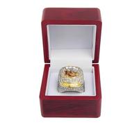 MCBEAN Réplica del Anillo del Campeonato del Super Bowl 58.o Anillos del Campeonato KC 2023 Recuerdo de la NFL Los Mejores Regalos para Hombres, Mujeres, Amantes del Rugby, ex Alumnos,9#