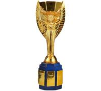 MCBEAN Trofeo Jules Rimet Réplica de trofeos de campeones de la Copa del Mundo Copas de premios de fútbol Adornos de exhibición temáticos de la casa Club Regalo de fútbol para un Amigo