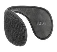 McBURN Herringbone Earband Mujer/Hombre - orejeras espiga con forro Invierno otoño/invierno - talla única antracita