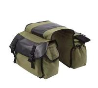 MCBXTH Bolsa Lateral para Bicicleta, portaequipajes para Motocicleta, Compatible con para Shadow 750 Royal Enfield Bullet.(Green)