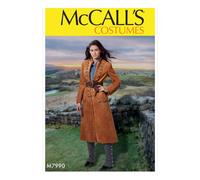 McCall Pattern Company McCall's Women's Spats and Long Coat Costume Se