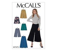 MCCALL 's Patrones de Costura para Faldas, Pantalones Cortos y Culottes, Multicolor, tamaños 6 - 14-P, Multicolor, 182 x 274 cm