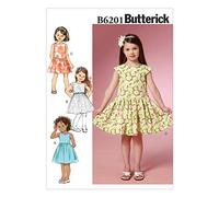 MCCALL 's Patterns Butterick Patterns 6201 CDD tamaños 2/3/4/5 niños/niñas del Vestido