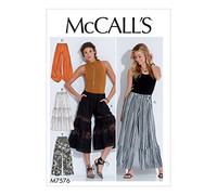 MCCALL 's Patterns MCCALL Pattern 7576 y, de Costura para Pantalones, tamaños xsm-Med, Multi Color