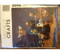 Mccalls 2996 Christmas Holiday Nativity Scene Ornaments & Wall Hanging Craft Sewing Pattern By Joanne Beretta From 2000