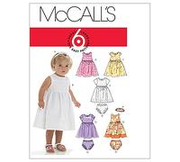 McCall's 6015 - Patrón de Costura para Confeccionar Ropa de niña (Varios Modelos, Tallas S-XL)