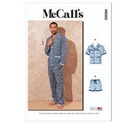 McCalls 8262 - Patrón de costura para pijama (talla S-M-L)