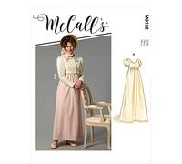 McCall's Costume M8132E5 Disfraz de Misses, E5 (14-16-18-20-22)