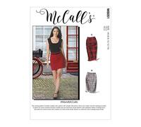 McCall's H5 (6-8-10-12-14) McCalls Pattern M8051H5-Faldas de lápiz para Mujer en Cinco Longitudes, Papel, Varios