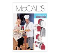 McCall's M2233 - Patrón de Costura para Prendas de Trabajo Femeninas y Masculinas