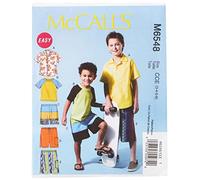 McCall's M6548 - Patrón de Costura para Confeccionar Ropa de niño (Varios Modelos)