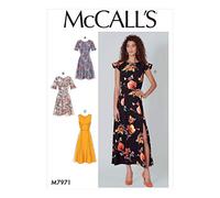 McCall's M7971, patrón de costura, plantilla, papel, color blanco, varios.