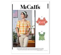 McCalls M8202ZZ ZZ - Patrón de costura para camisetas de mujer, multicolor