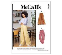 McCalls M8206F5 F5 - Patrón de costura para pantalones de mujer, multicolor