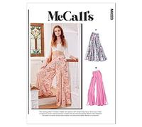 McCall's M8223Y Y Y-Patrón de costura para pantalones de mujer (tallas, multicolor, Y (XS-S-M)