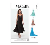 MCCALLS M8475AA - Patrón de costura para vestidos de mujer y mujer (tallas 10-12-14-16-18)