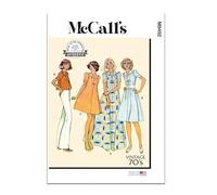 MCCALLS M8492U5 - Patrón de costura para vestido o parte superior de mujer U5 (16-18-20-22-24)