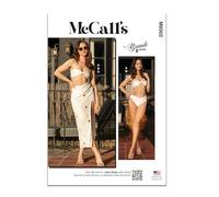 MCCALLS M8502D5 - Patrón de costura para bikini y falda de mujer por Brandi Joan D5 (4-6-8-10-12)