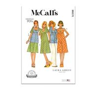 MCCALLS M8570U5 - Patrón de costura para vestido, jersey y top de mujer por Laura Ashley U5 (16-18-20-22-24)