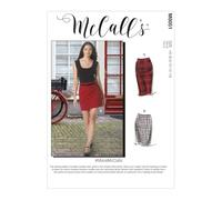 McCall's Misses' Pencil Skirts In Five Lengths R5 (14-16-18-20-22) McCalls Pattern M8051R5 Faldas de lápiz para Mujer en Cinco Longitudes, Papel, Varios