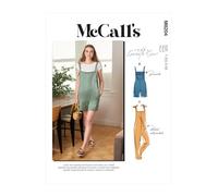 McCalls - Patrón de costura M8204Y Y (XS-S-M) para mujer, multicolor