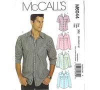 McCall's Patrones, Algodón, Viscosa, Blanco, XN (X-XXL-XXXL)