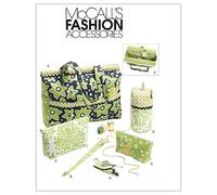 McCall's Patterns M6256 Organizador de proyectos/Estuche para agujas de tejer/tijeras y soporte para hilo. Talla ?nica.