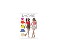 McCall's Patterns M6328 Shorts Size AX5 (4-6-8-10-12)
