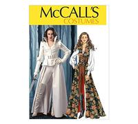 McCall's Patterns M6819 - Patrón e Instrucciones para Coser Disfraces de Mujer (de L a XXL), Color Blanco