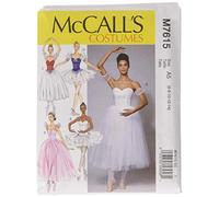 McCall's Patterns M7615A50 MCCALL 7615 A5-Patrón para Disfraces de Ballet para Mujer, Tallas 6-14, Pañuelo, Multicolor, 17.00 x 0.5 x 0.070 cm