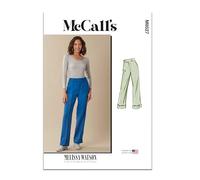 MCCALLS Sewing Patten M8527K5 - Pantalones de mujer por Melissa Watson para Palmer/Pletsch K5 (8-10-12-14-16)