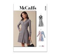 MCCALLS Sewing Patten M8528Y5 - Vestido blazer para mujer Y5 (18-20-22-24-26)