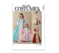 McCall's Sewing Patten M8549BB - Disfraz de princesa para niños y mujeres (S, M, L, XL)
