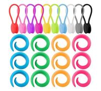 Mcclellanty 22 Piezas Clips de Bobina, Clips de de Bordado, Protectores de Bobina de Silicona, Clips de Costura para Coser y Acolchar