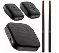 Mcclellanty Batería de Aire Virtual Electrónica, Portátil, Profesional, Pedales para Principiantes, Niños y Adultos