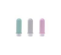 Mcclellanty de Viaje de Silicona Portátiles Contenedor de Líquido Embalaje Recargable Vacío Loción Champú Envase Crema Viaje 90 Ml C