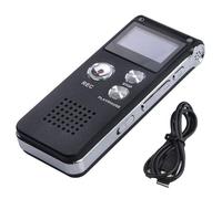 Mcclellanty Grabadora de Voz 8G, Reproductor MP3 con Reducción de Ruido de Alta Definición, Adecuado para Reuniones y Otras Ocasiones