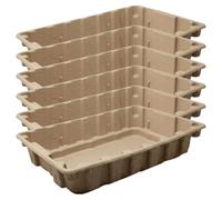 Mcclellanty Inodoro para Gatos Duradero, Impermeable, Apilable, Ecológico, Portátil, Caja de para Gatitos, Cama para Gatos, Sanitario