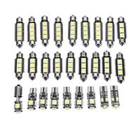 Mcclellanty - Kit de iluminación LED (27 unidades) en coche blanco para clase E W211 2002-2008